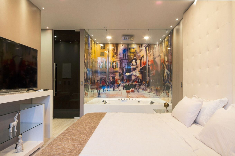 Bedroom 3, Ultra Luxury 2 Bed Loft in Lleras, Medellín