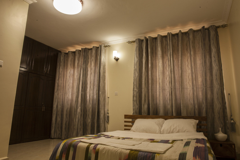 Bedroom 2, Three Bedroom art themed apartment, Mukono