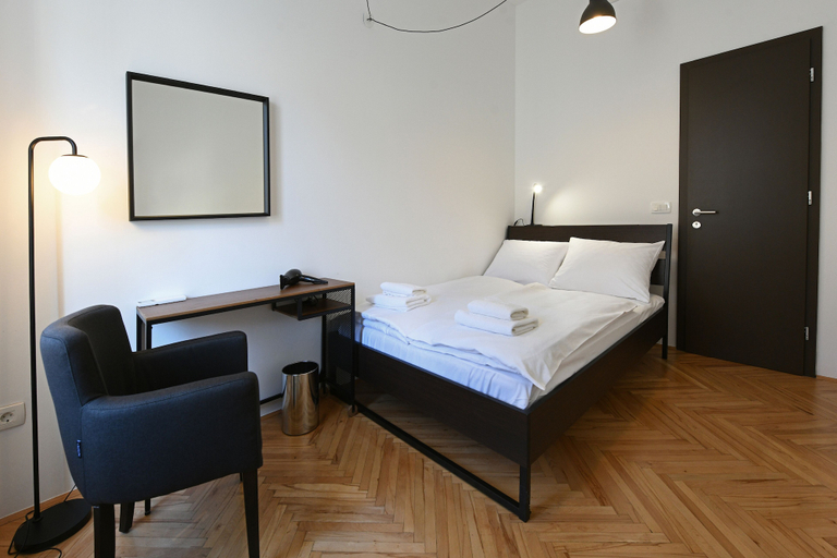 Bedroom 3, Atik Rooms, Ljubljana
