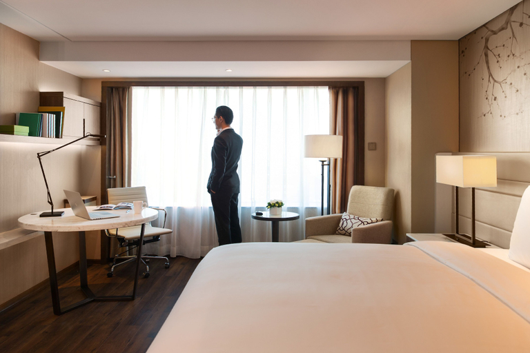 Bedroom 4, Teda, Tianjin-marriott Executive Apartments, Tianjin