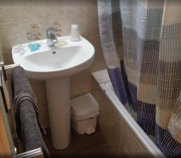 Bathroom 4, Hostal Lesseps, Barcelona