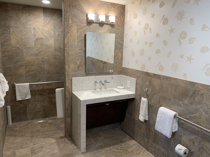 Bathroom 4, The Franciscan Hotel, Santa Barbara