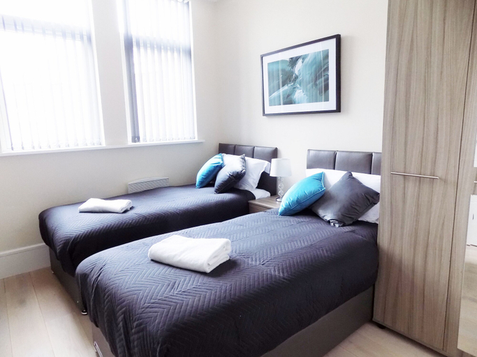 Bedroom 2, Expressbnb Apartments, Manchester