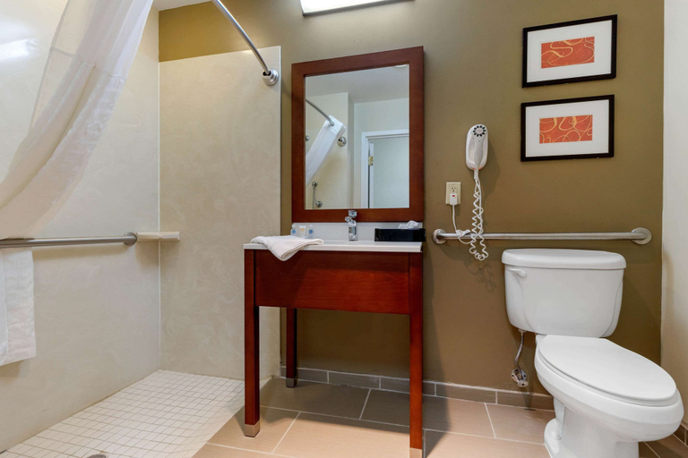 Bathroom 4, Comfort Inn & Suites Cordele, Crisp