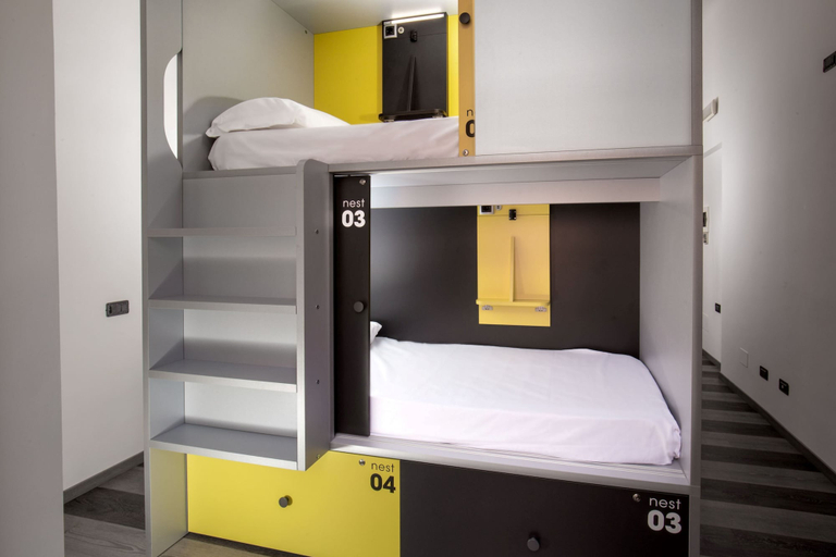 Bedroom 5, Free Hostels Roma, Roma