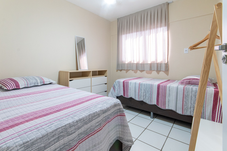 Bedroom, Apê no melhor de LagoaNova Por Carpediem, Natal