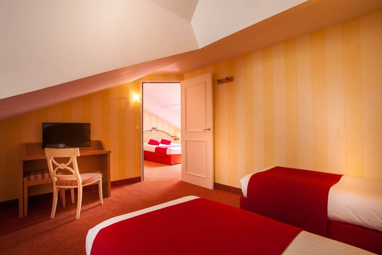 Bedroom 4, Hôtel Delambre, Paris