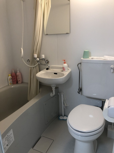 Bathroom, Sapporo Apartment 107, Sapporo