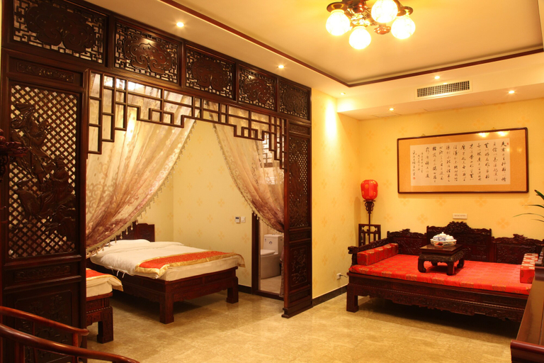 Bedroom 3, Cheng Shi Ge Hotel, Jinzhong