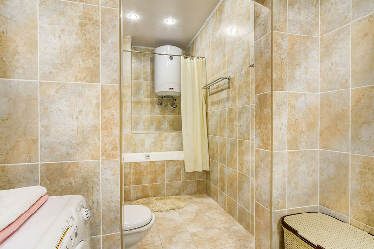 Bathroom 4, Home4day Sunny City Central Flat, Sankt-Peterburg gorsovet