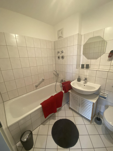 Bathroom 4, Apartment Am Grünen Park, Erfurt