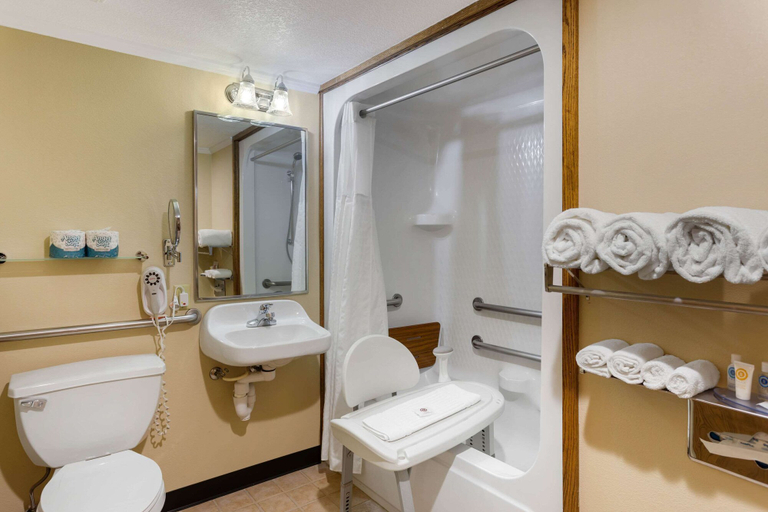 Bathroom 4, Comfort Inn Marshall Station, Saline