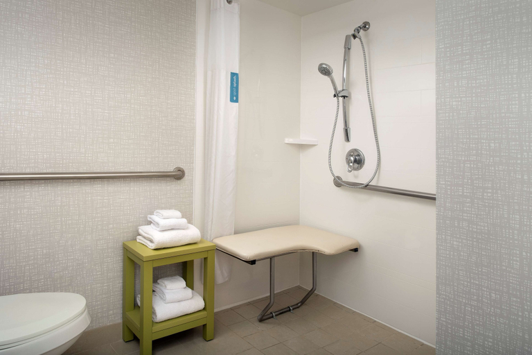 Bathroom 4, Hampton Inn College Park, Prince George's