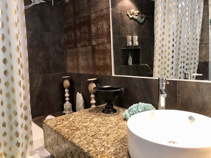 Bathroom 4, Lovely Luxury Home Near the Beach, 10 ppl, Benito Juárez