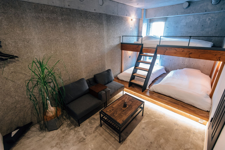 Bedroom 3, THE BEDROOM Daimyo, Fukuoka