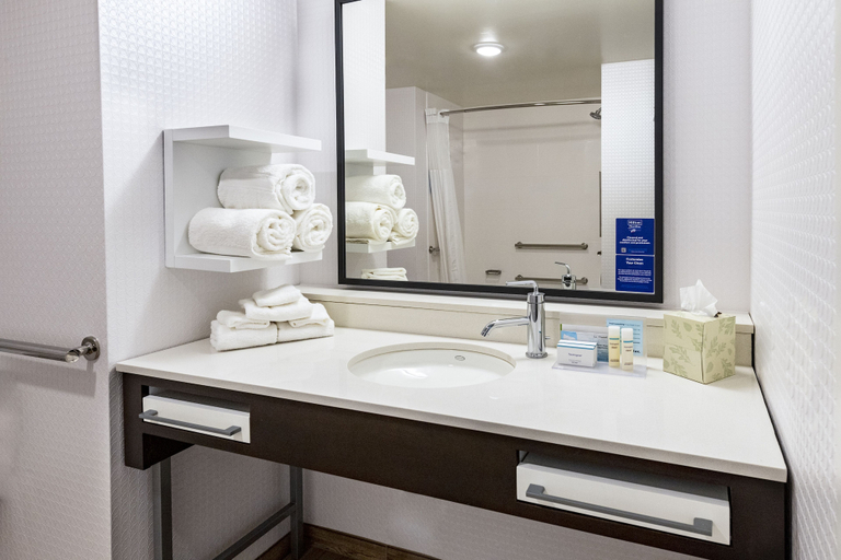 Bathroom 4, Hampton Inn & Suites Keller Town Center, Tarrant