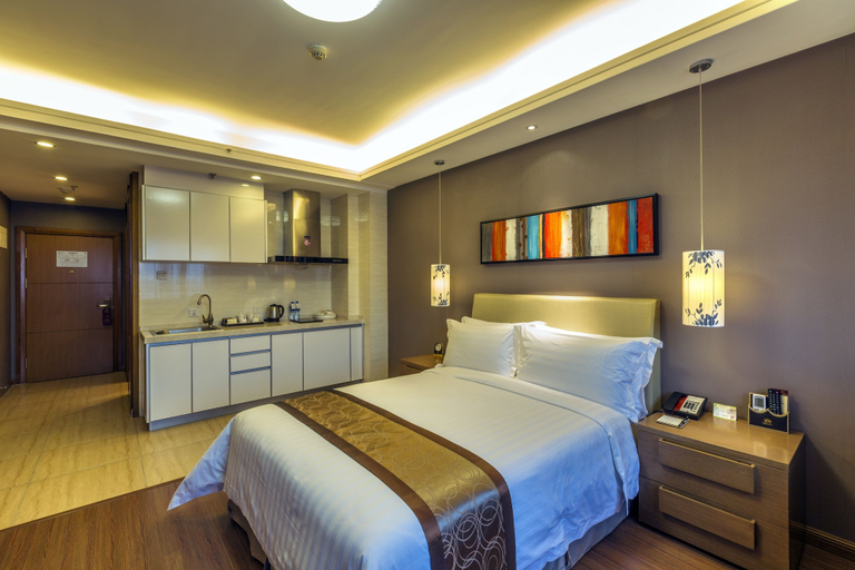 Bedroom 2, Jinjiang Peninsula Seasons Hotel, Qinhuangdao