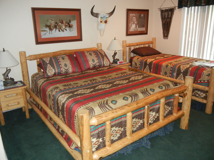 Bedroom 3, Rocky Point Ranch, Sanders