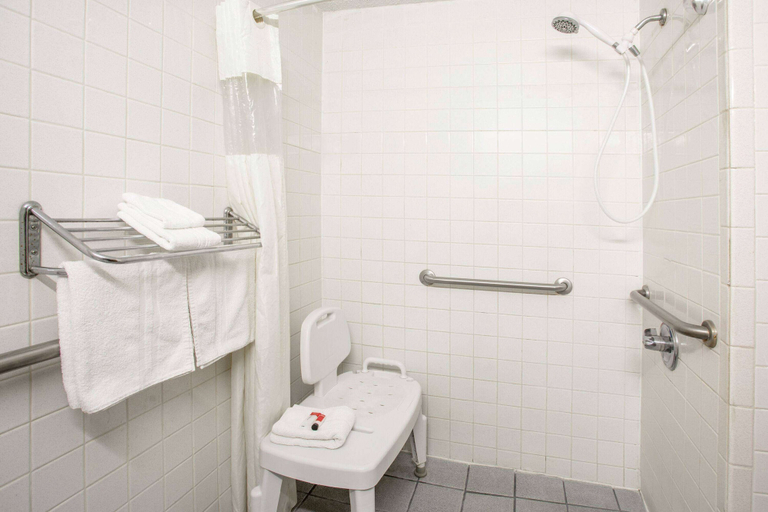 Bathroom 4, Super 8 by Wyndham Amarillo Central TX, Potter