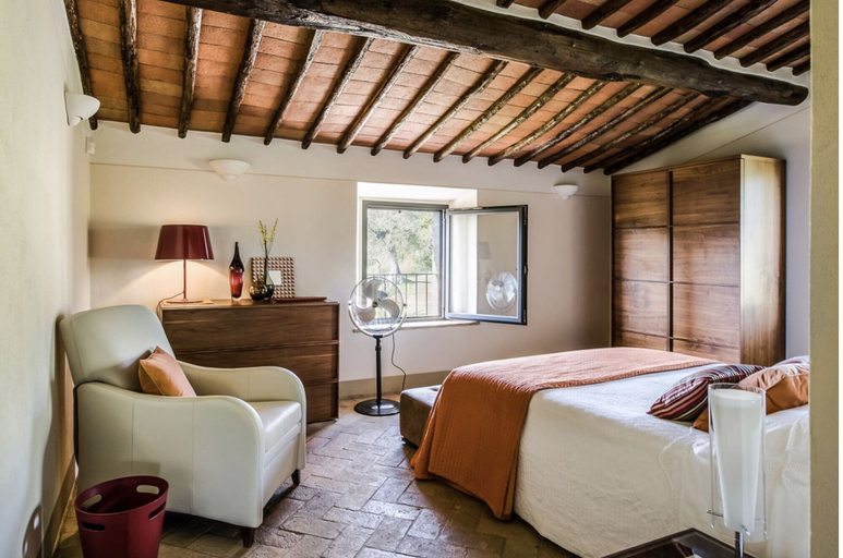 Bedroom 3, Le Pratola Luxury Villa, Siena