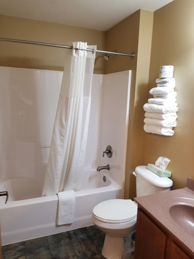 Bathroom 3, Econo Lodge Jamestown South, Stutsman