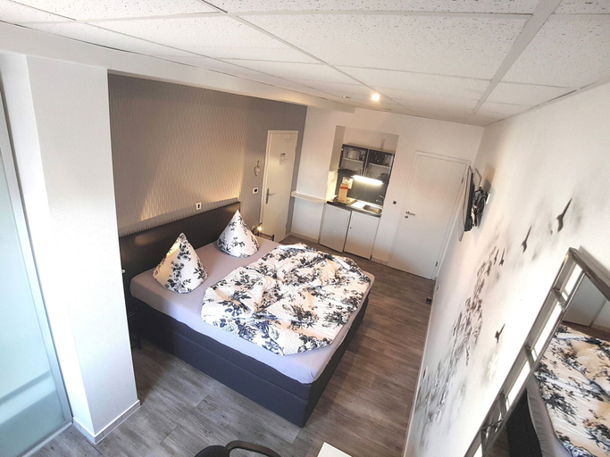 Bedroom 3, Gästezimmer Burgplatz, Rhein-Neckar-Kreis