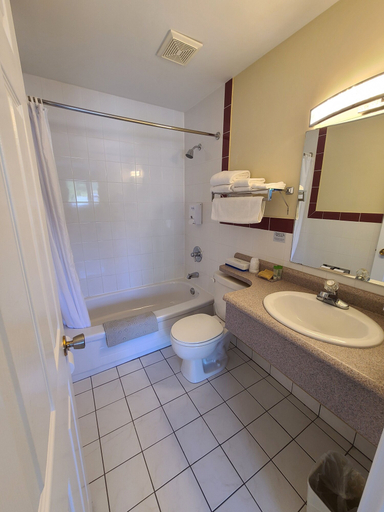 Bathroom 5, Stardust Motel Timberlea, Halifax