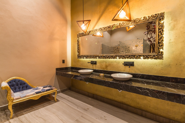 Bathroom 4, Alquería de Carrión Hotel Boutique, Atlixco