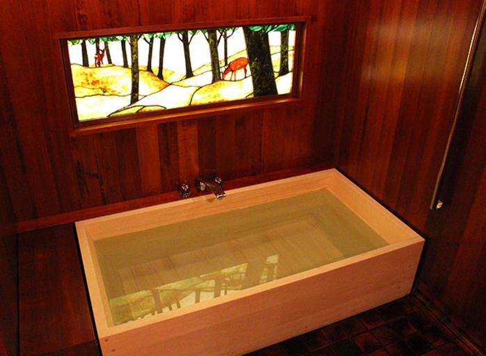 Bathroom 4, Nara Kasugaokuyama Tsukihitei, Nara