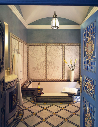 Bathroom, Riyad Al Moussika, Marrakech