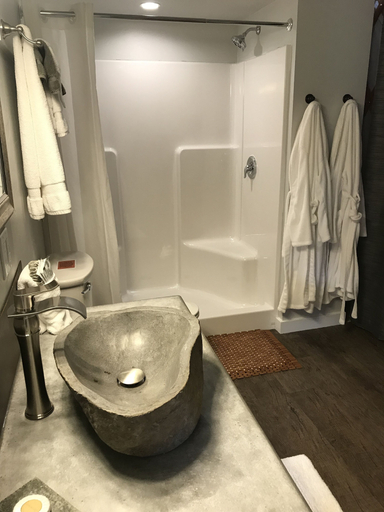 Bathroom 3, Escalante Yurts, Garfield