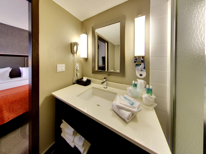 Bathroom 5, Holiday Inn Express & Suites EDMONTON-INTERNATIONAL AIRPORT by IHG, Division No. 11