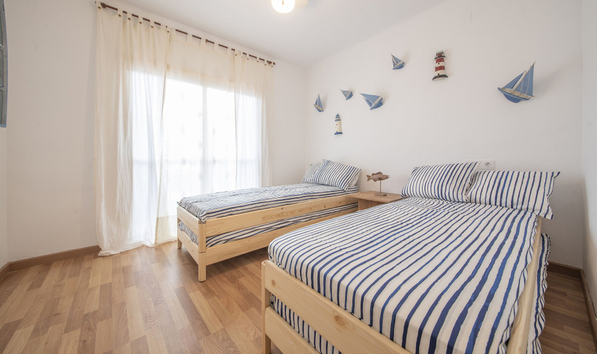 Bedroom 3, Beach Apartment Cambrils TH116, Tarragona