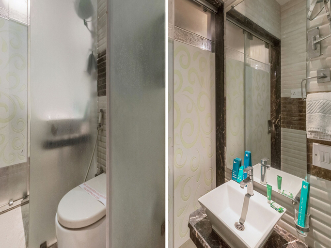 Bathroom, Treebo Tryst Ivory, Kolkata