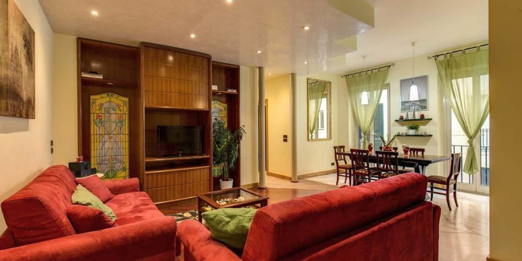 Living area 5, Elegant 2 bedrooms Campo dei Fiori, Roma
