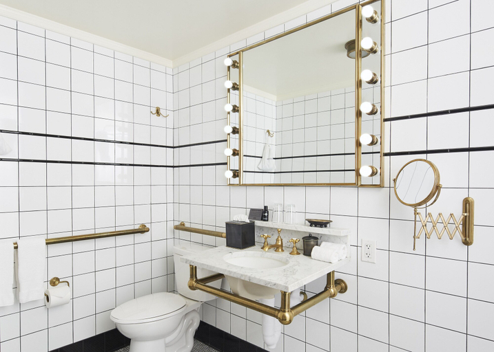 Bathroom 5, The Ludlow Hotel, New York