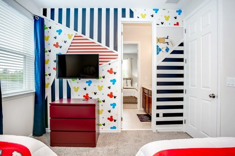 Bedroom 2, Jedi Temple! Take A Virtual Tour Private Pool! 9 Bedroom Villa by RedAwning, Osceola