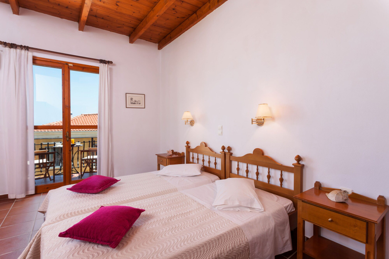 Bedroom 3, Archontiko Maisonettes, Ionian Islands