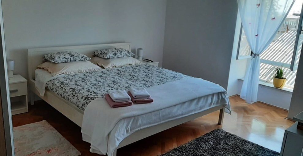 Bedroom 3, Modern Luxury 2-bedroom apt With Balcony & Patio, Rijeka