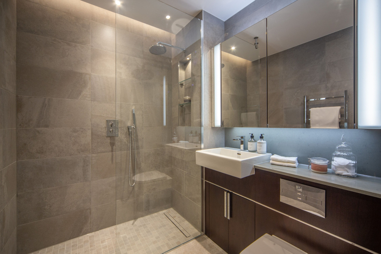 Bathroom 4, Thornes House Apartments, London