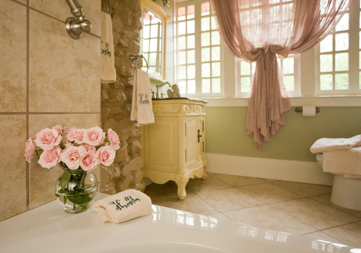 Bathroom 5, Hilltop Manor Bed and Breakfast, Garland