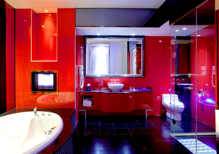 Bathroom 3, Royal Group Motel Ming Chen Branch, Kaohsiung