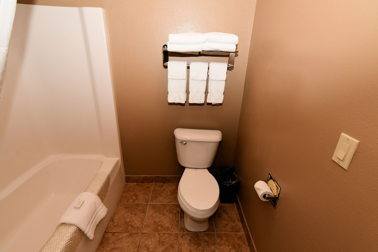 Bathroom 4, Cobblestone Inn & Suites - Denison Majestic Hills, Crawford