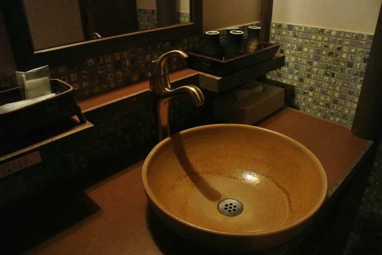 Bathroom 4, Yumeminoyado Kansyokan, Mogami
