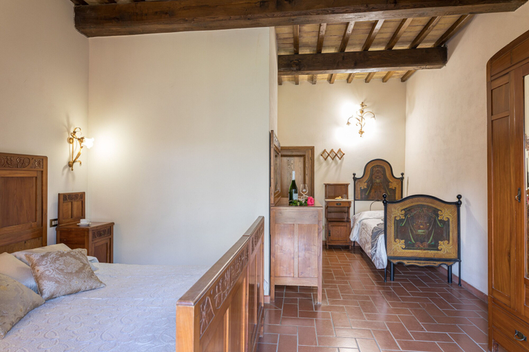 Bedroom 2, Tenuta La Pieve Casale La Valle, Arezzo