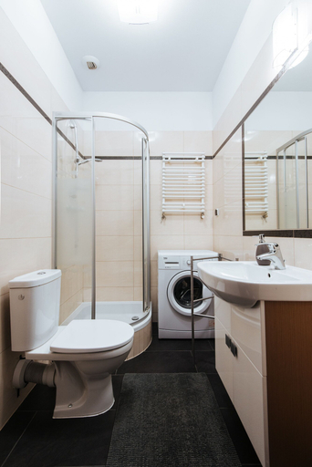 Bathroom 4, Wielopole 17 Apartments, Kraków City