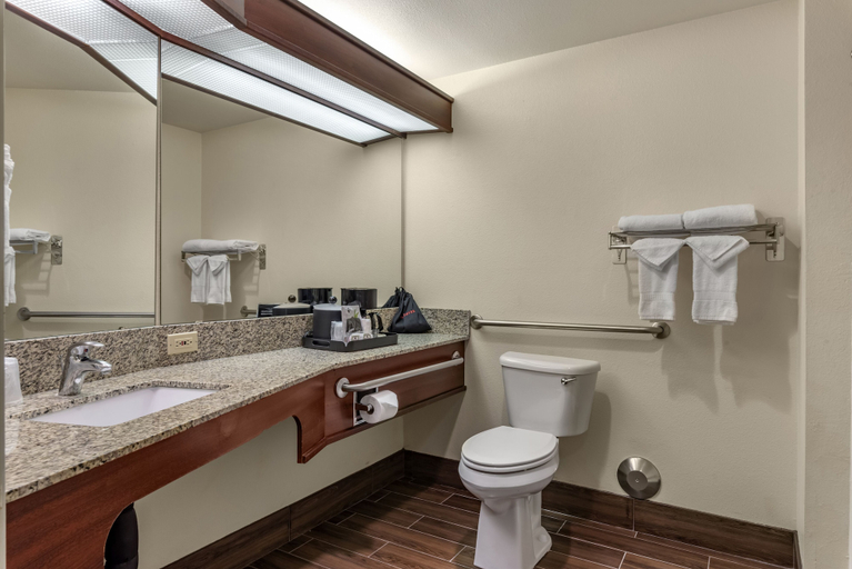 Bathroom 4, Comfort inn troutdale-Portland east, Multnomah