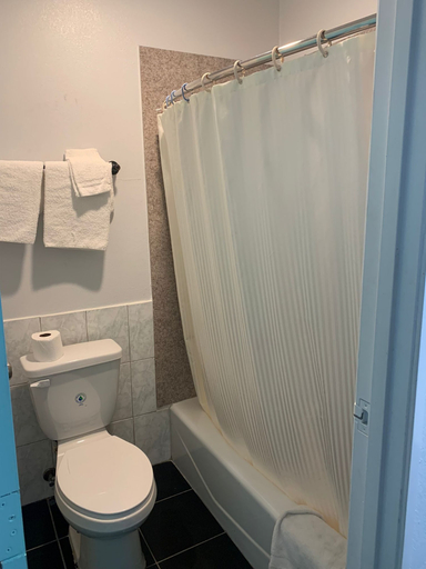 Bathroom 4, Budget Motel, Los Angeles