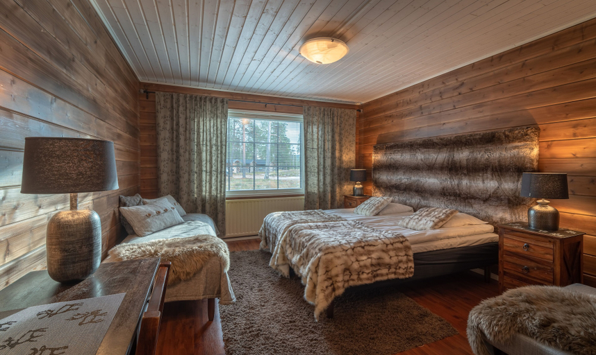 Bedroom 2, Wilderness Hotel Nellim & Igloos, Lapland