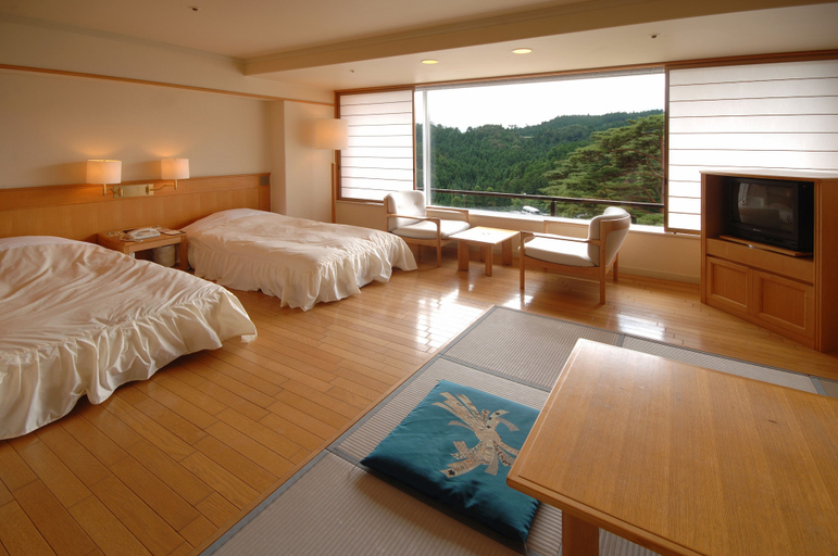 Bedroom 3, Hotel Matsushima Taikanso, Matsushima